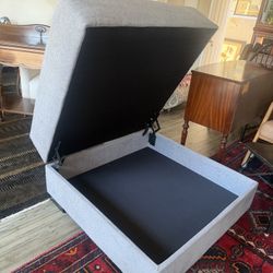 Well, Made Extra Extra Large Awesome Ottoman With Storage