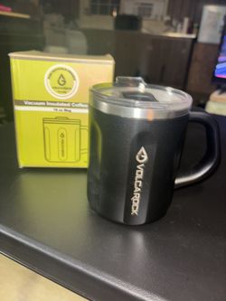 VOLCAROCK Coffee Mug with Handle and Lid