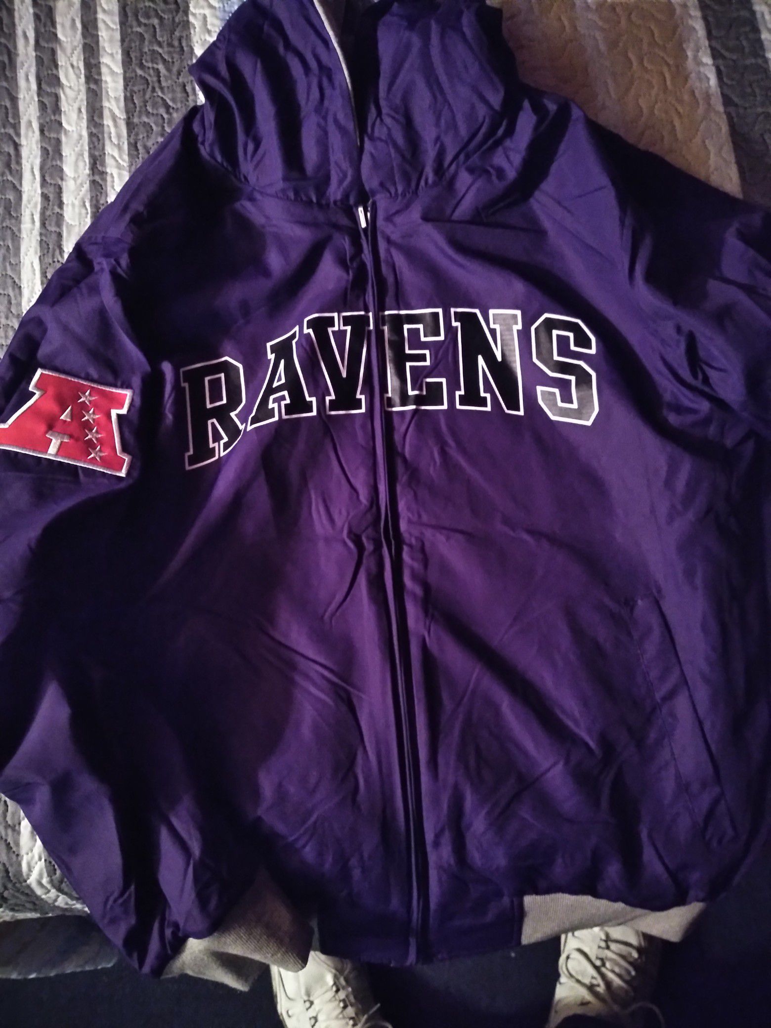 Ravens vest and jacket