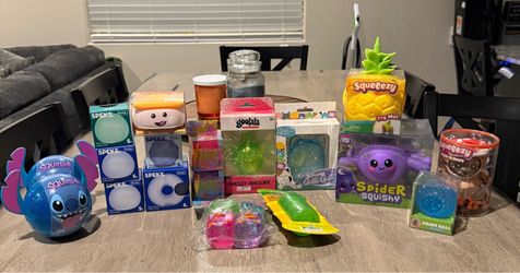 Squishy & Sensory Toy Bundle Lot