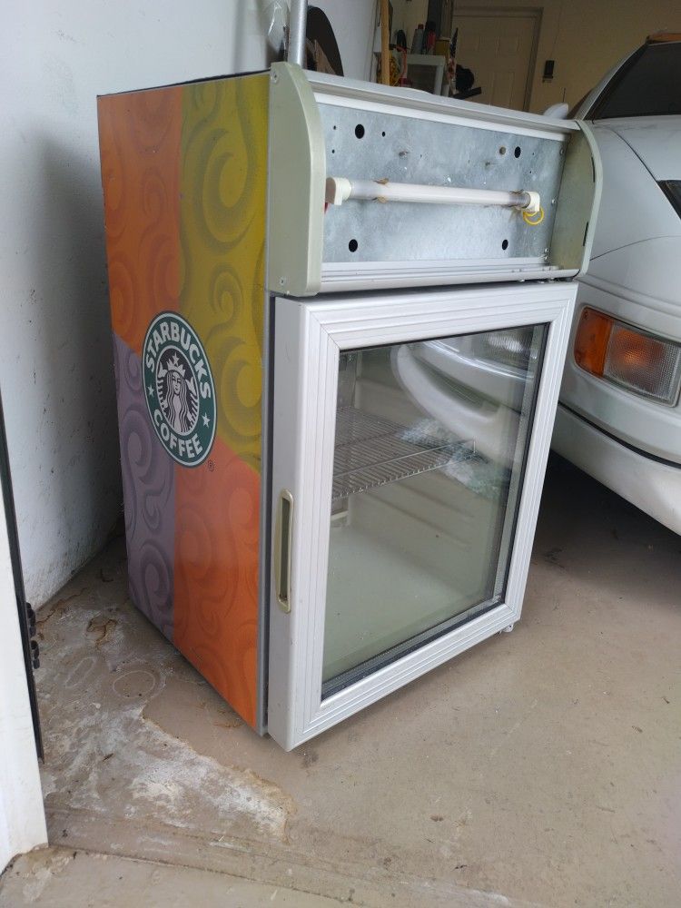 Starbucks Mini Fridge (Read For Size)