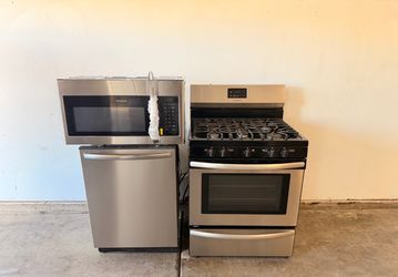 Range Dishwasher Microwave Stainless Steel 60 Day Warranty