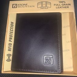 Stone Mountain Brown Leather Wallet