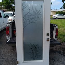 36 Inch Exterior Door With 1 Lite