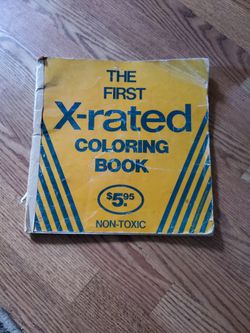 The First X-rated Coloring Book Year 1977
