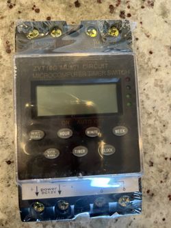 ZYT16G Multi Circuit Microcomputer Timer Switch