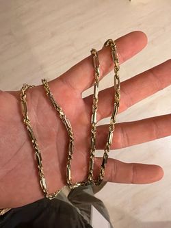 14k gold two tone chain