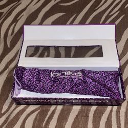 Cheetah Purple Leopard Hair Straighter