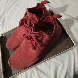 All Red Adidas