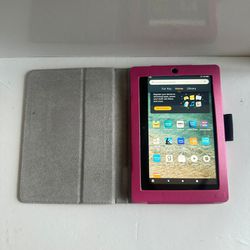 Amazon Fire HD 7 12th Gen 7” Tablet  and Case - $44.