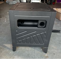 Garden hose storage box