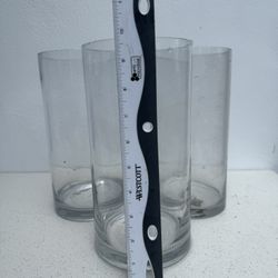 10inch High Glass Vases