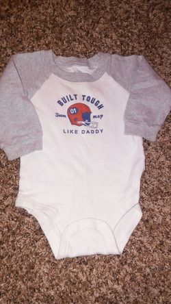 Carters Long Sleeve Onesie