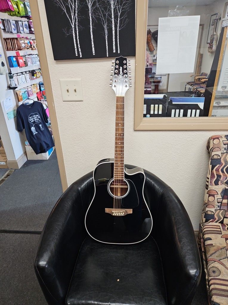 Takamine GD38CE BLK 12 STRING