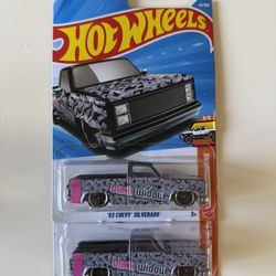 Hot Wheels ’83 Chevy Silverado (Black Widow)