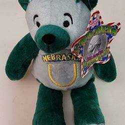 NEBRASKA  SUGAR LOAF TWO BITS FOR EVERY STATE BEAR