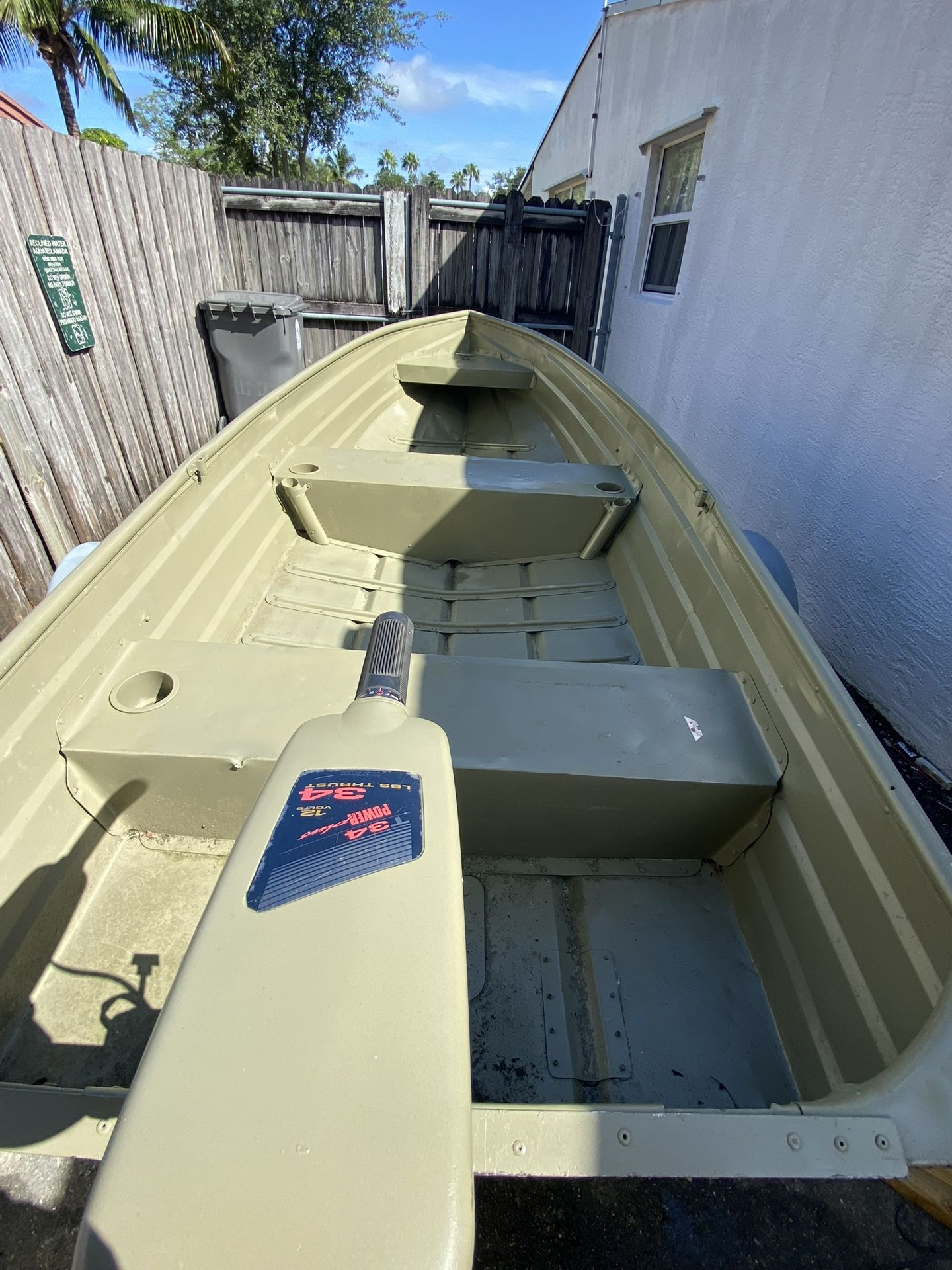 14 Ft Jon Boat With Trailer