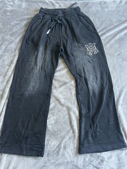 Amiri black baggy sweatpants