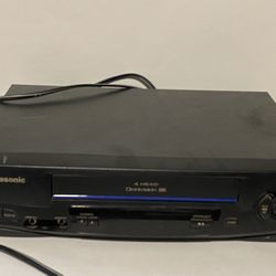 Panasonic Omnivision 4-head VCR VHS Player