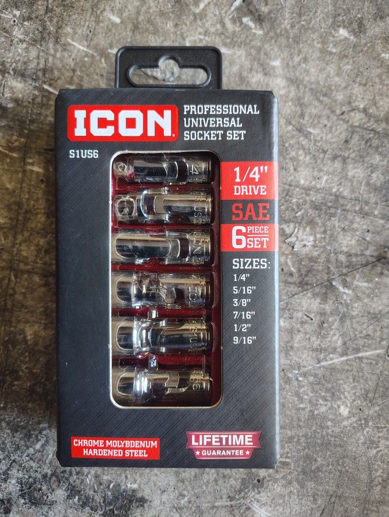 Icon Impact Swivel 3/8 Sockets
