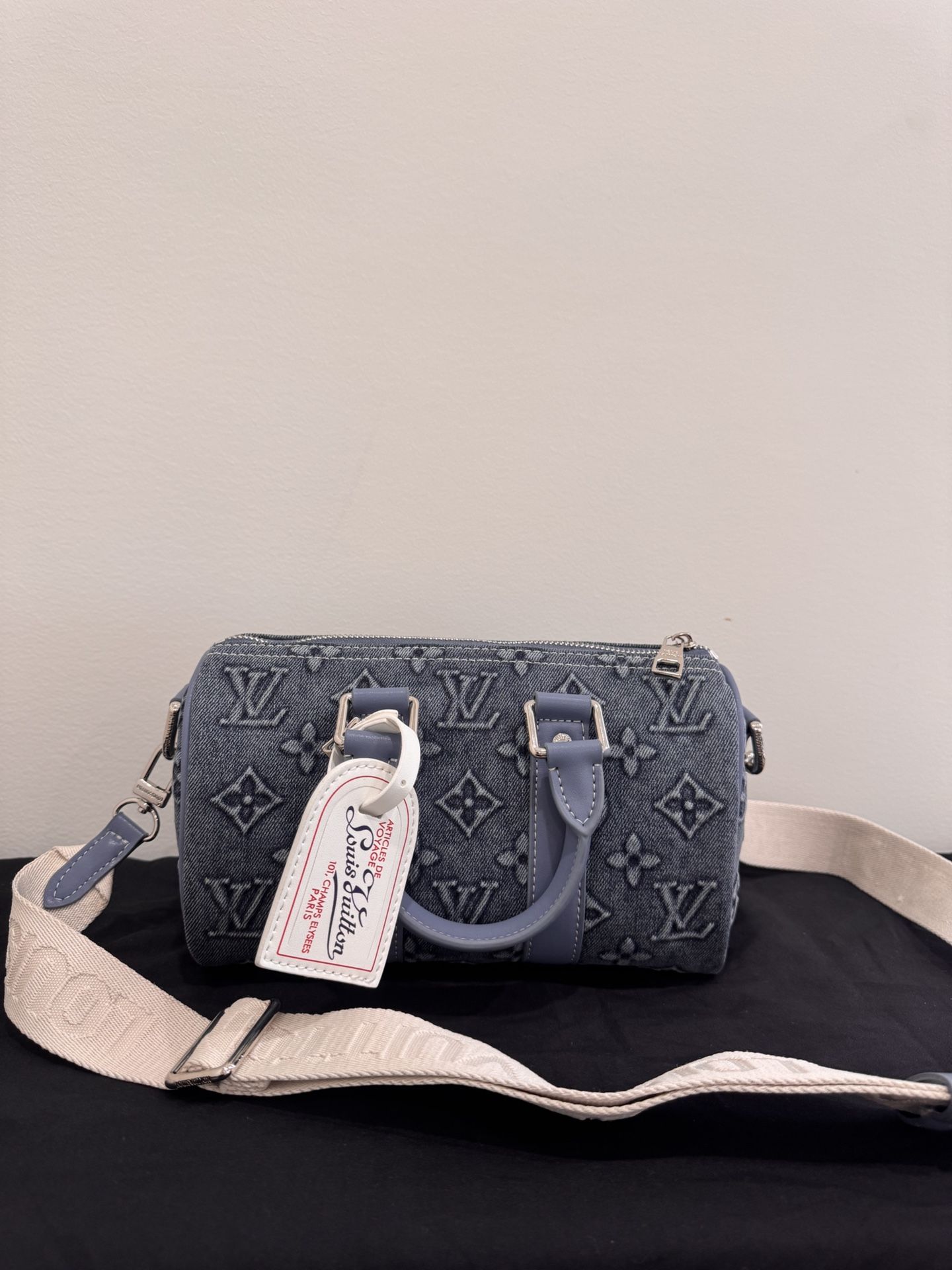 Louis Vuitton Washed Denim Purse