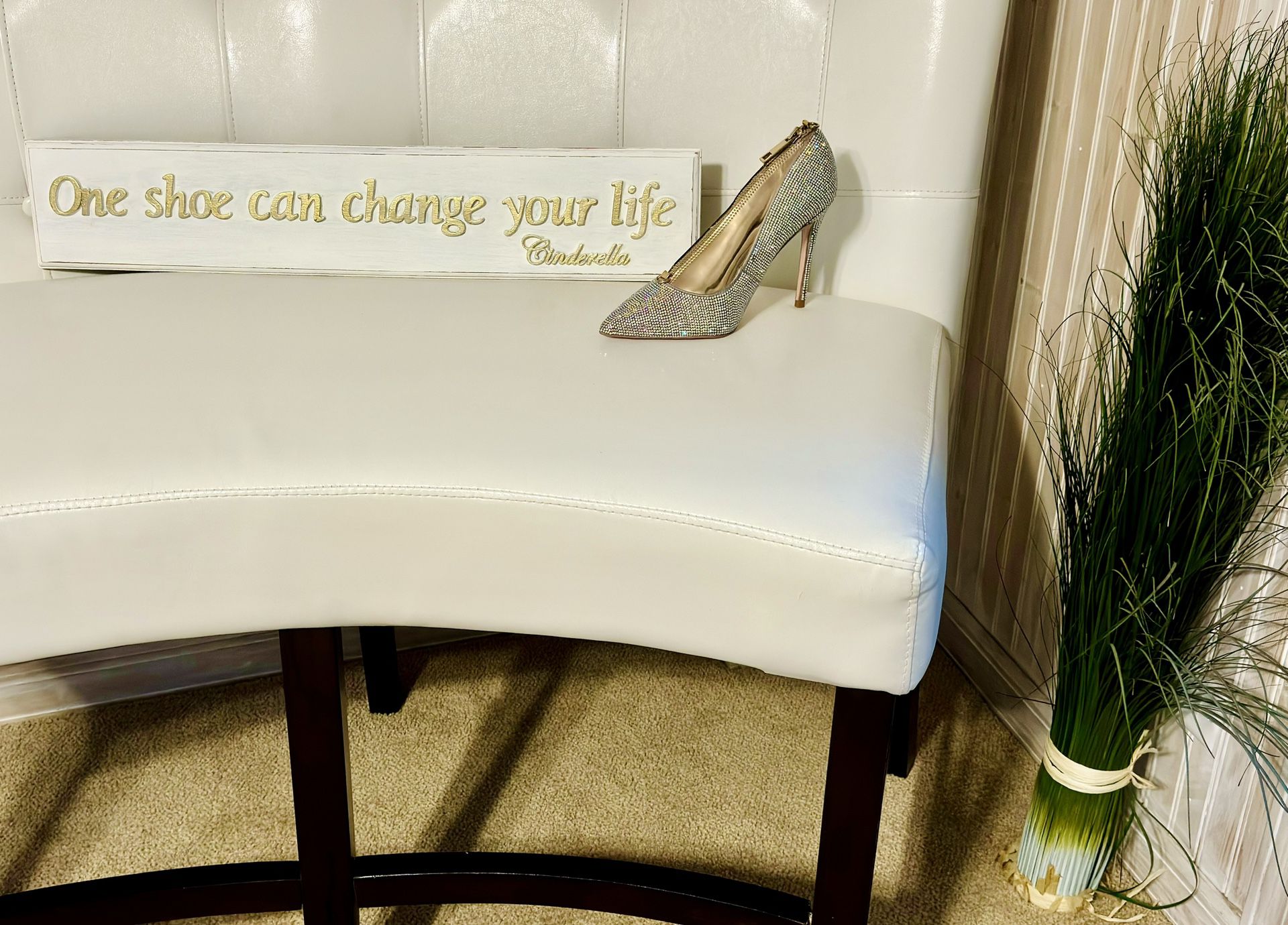 ONE SHOE CAN CHANGE YOUR LIFE WALL DECOR 