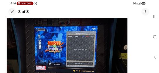 Marvel vs Capcom 1 1UP PCB