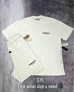 Fear of God Essentials T-Shirt and Shorts Set