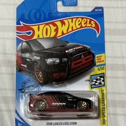 Hot Wheels Mitsubishi Lancer Evo 