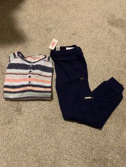New Justice Joggers & Long Sleeve Top 