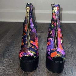 Floral Heels