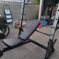 Marcy Bench Press With Leg Extention 