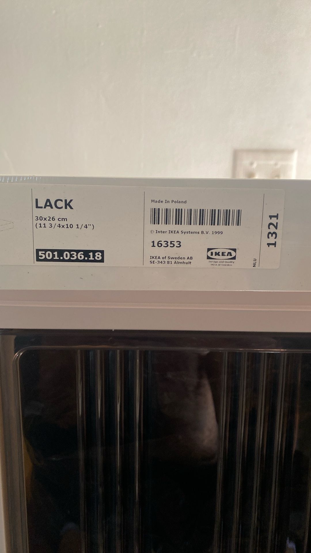 LACK IKEA Floating Shelves 2 Pieces