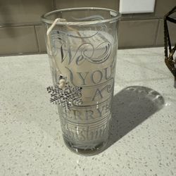 We wish you a merry Christmas fresh balsam scented candle-5.3 ounces