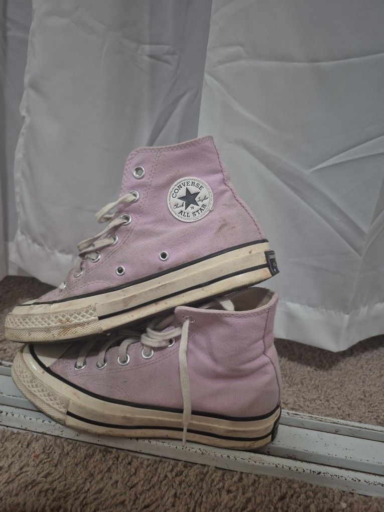 Lavender Converse