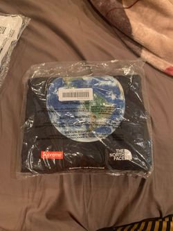 Supreme TNF TEE BLACK SIZE LARGE