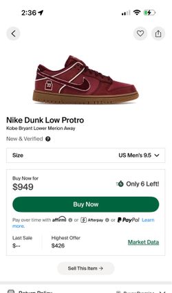 Kobe dunks team red