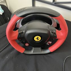458 Ferrari Thrust Master Wheel & Pedal
