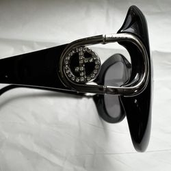 Giorgio Armani Square Black Sunglasses