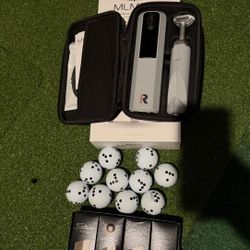 Rapsodo MLM2PRO Launch Monitor – Complete in Box + Pro V1 RPT Balls