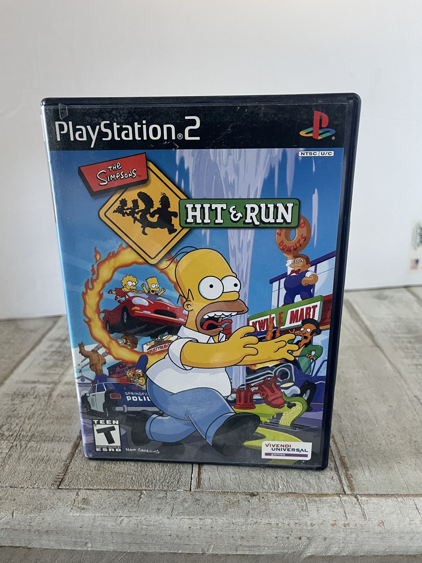 The Simpsons Hit & Run PS2 PlayStation 2