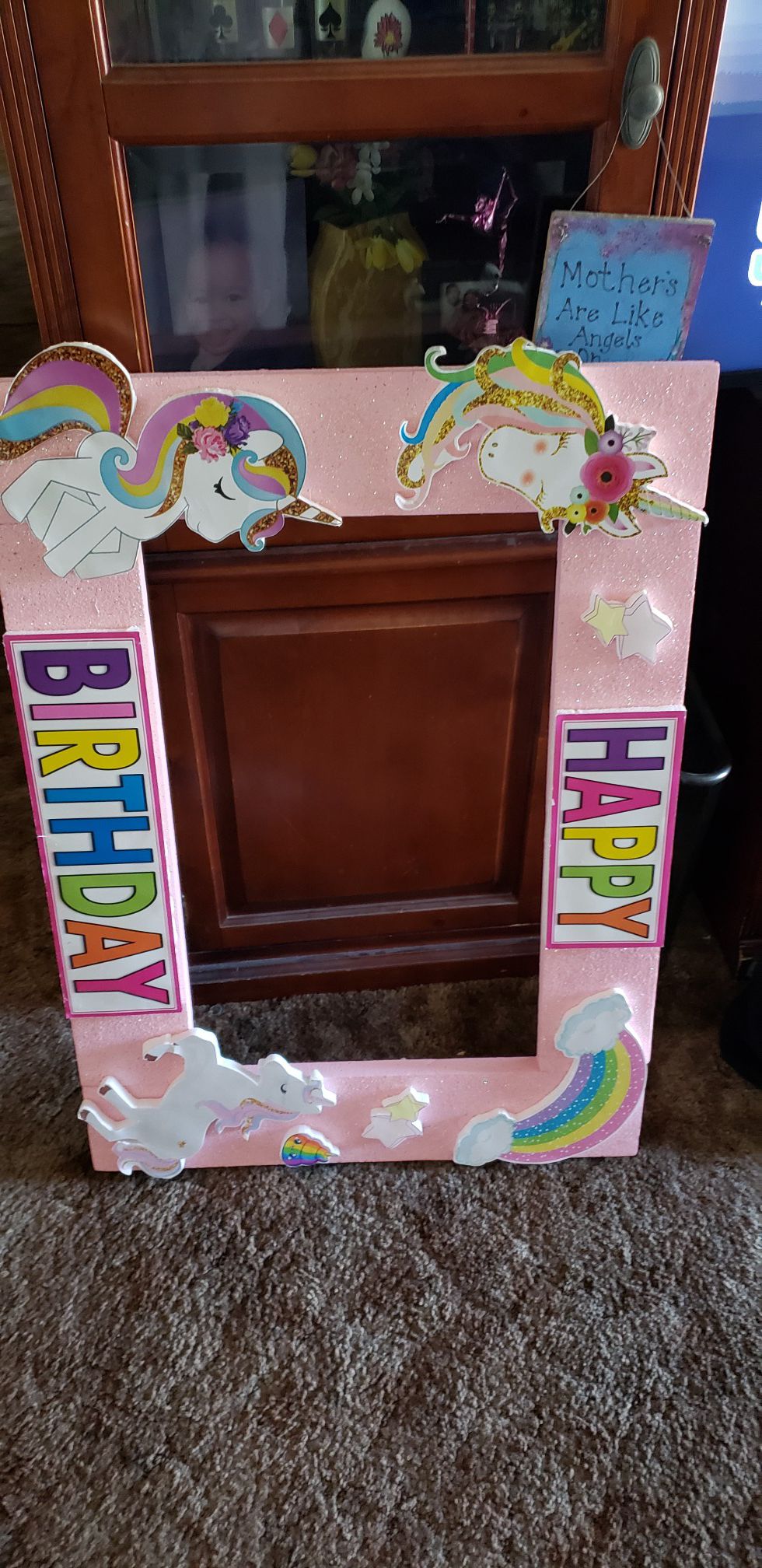 Birthday picture frame