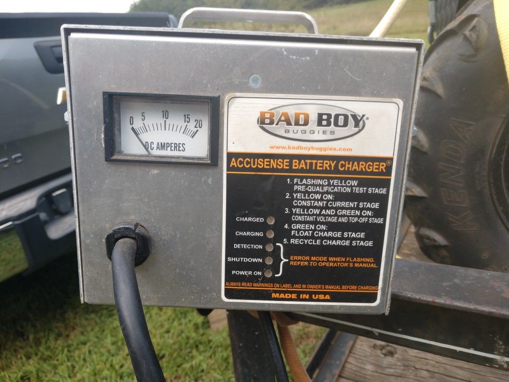 2012 Buck Commander XTO Bad Boy Buggy Classic, 4x4 Electric Hunting UTV