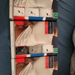 Nautica Cotton Crew Neck Tshirte Size LARGE 42-44 Lg