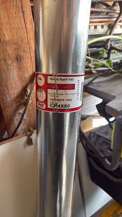 Round pipe 4inches