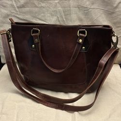 Leather Satchel Bag