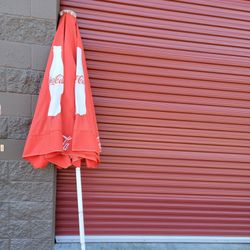 Coca-Cola outdoor umbrella