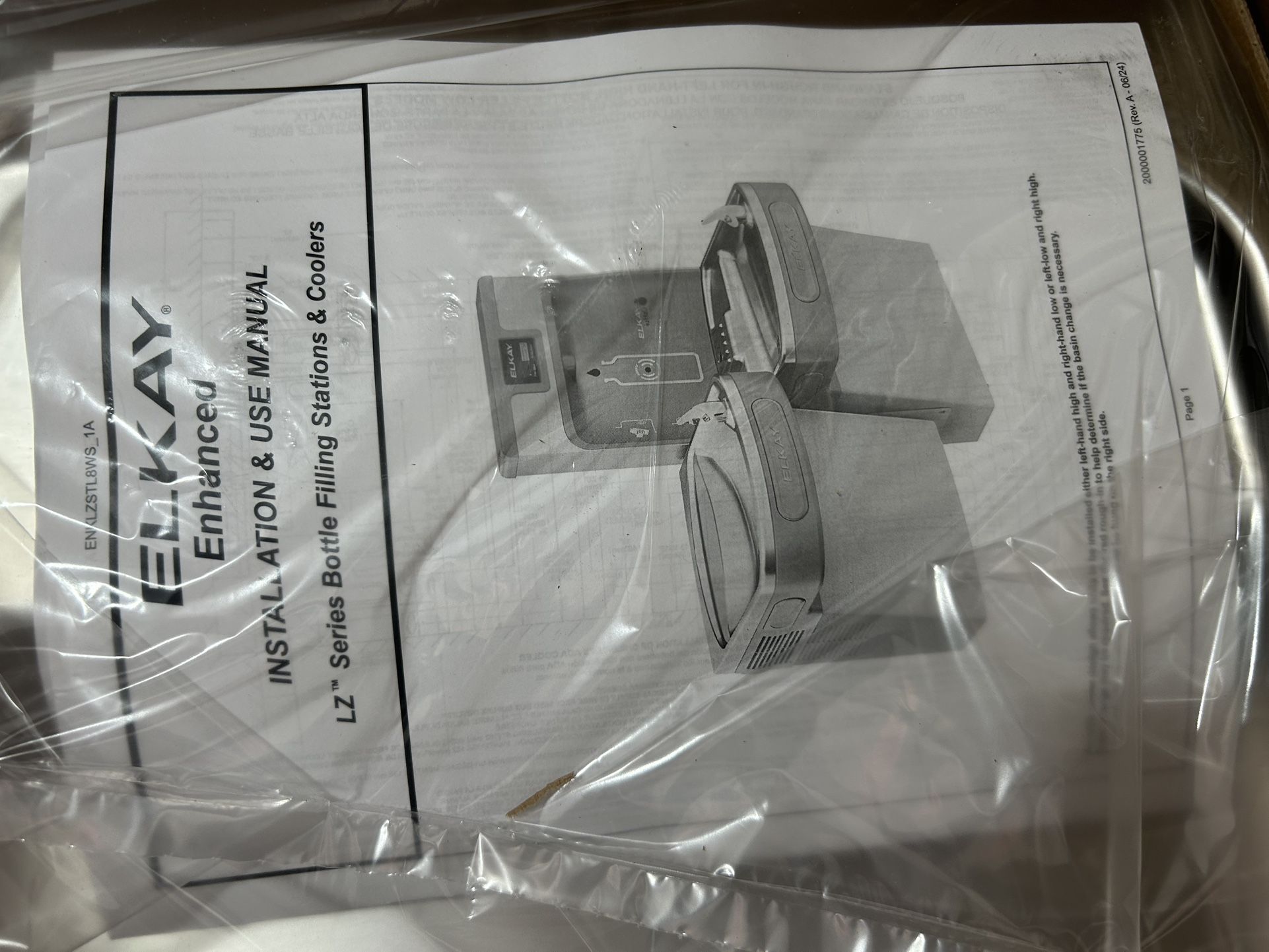 Elkay Water Fountain- New In Box!