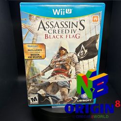 Assassin’s Creed IV: Black Flag (2013, Nintendo Wii U) CIB Complete w/Manual!
