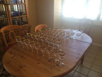 57 GOLD VINTAGE GOLD RIM GLASSES IN MINT CONDITION AND A COLLECTORS DREAM